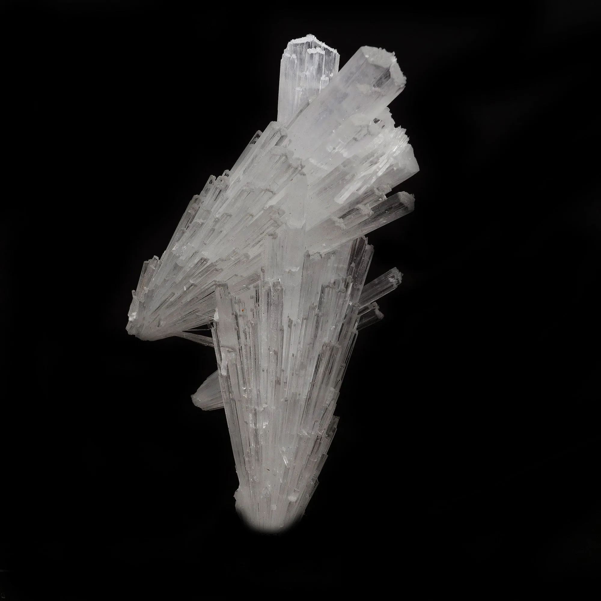 Scolecite Spray Cross Formation Natural Mineral Specimen - image 3