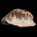 Scolecite Spray in Heulandite Geode Natural Mineral Specimen - image 2