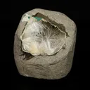 Scolecite Spray Inside Chalcedony Geode free standing Natural Mineral Specimen - image 1