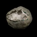 Scolecite Spray Inside Chalcedony Geode Natural Mineral Specimen - image 2