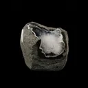 Scolecite Spray Inside Chalcedony Geode Natural Mineral Specimen - image 1