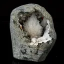 Scolecite Spray Inside Geode Natural Mineral Specimen - image 1