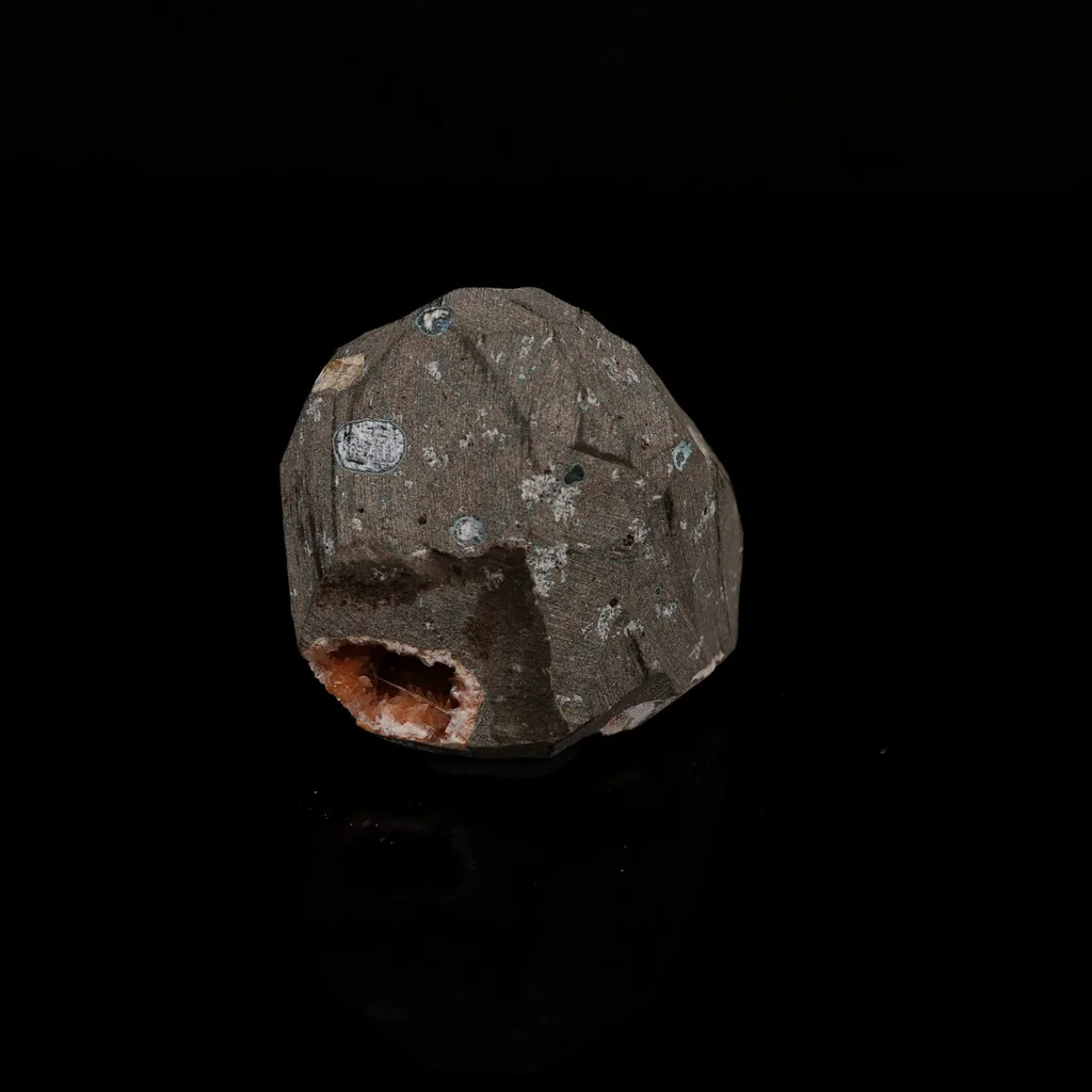 Scolecite Spray inside Heulandite geode Natural Mineral Specimen - image 4