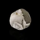Scolecite Spray Inside MM Quartz Geode Natural Mineral Specimen - image 2