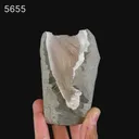 Scolecite Spray Inside MM Quartz Geode Natural Mineral Specimen - image 6