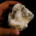 Scolecite Spray Inside MM Quartz Geode Natural Mineral Specimen - image 4