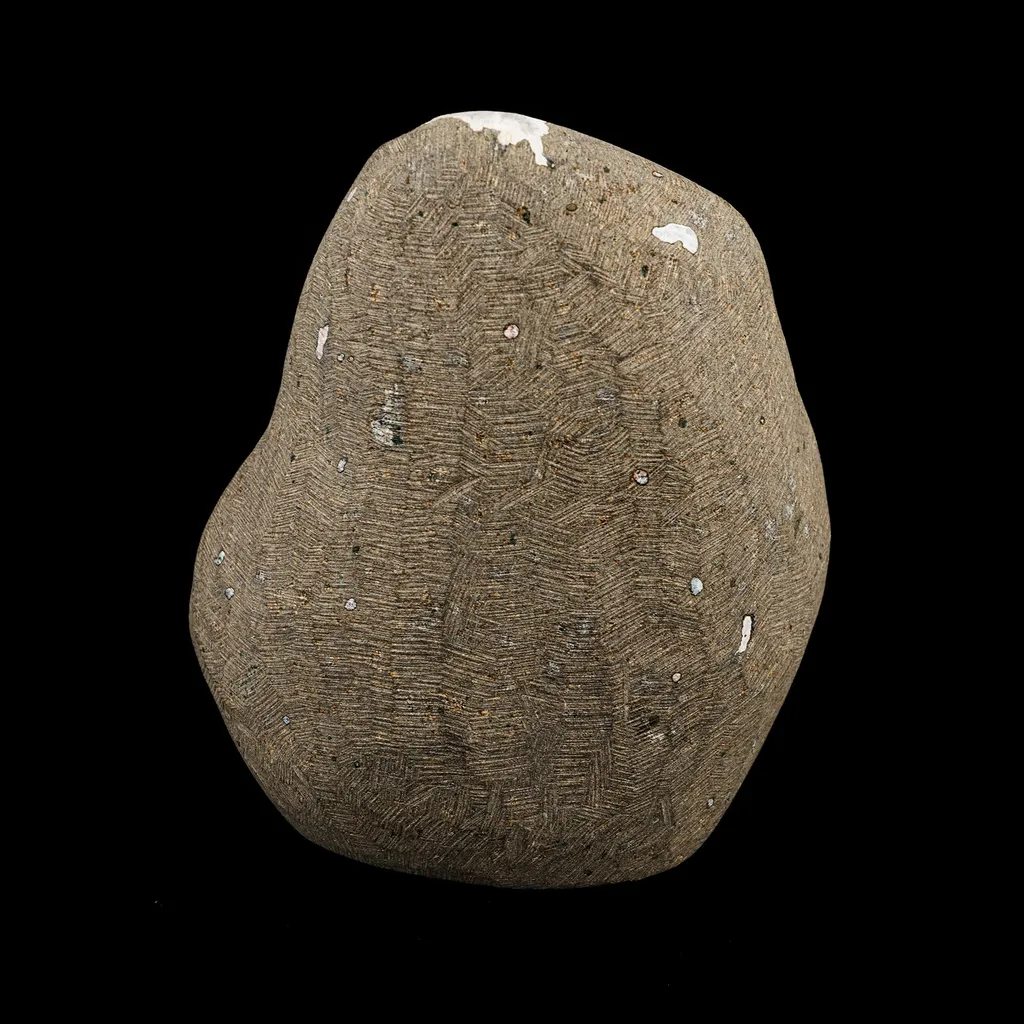 Scolecite Spray Inside MM Quartz Geode Natural Mineral Specimen - image 5