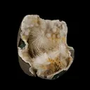 Scolecite Spray Inside MM Quartz Geode Natural Mineral Specimen - image 3