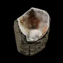 Scolecite Spray Inside MM Quartz Geode Natural Mineral Specimen - image 2