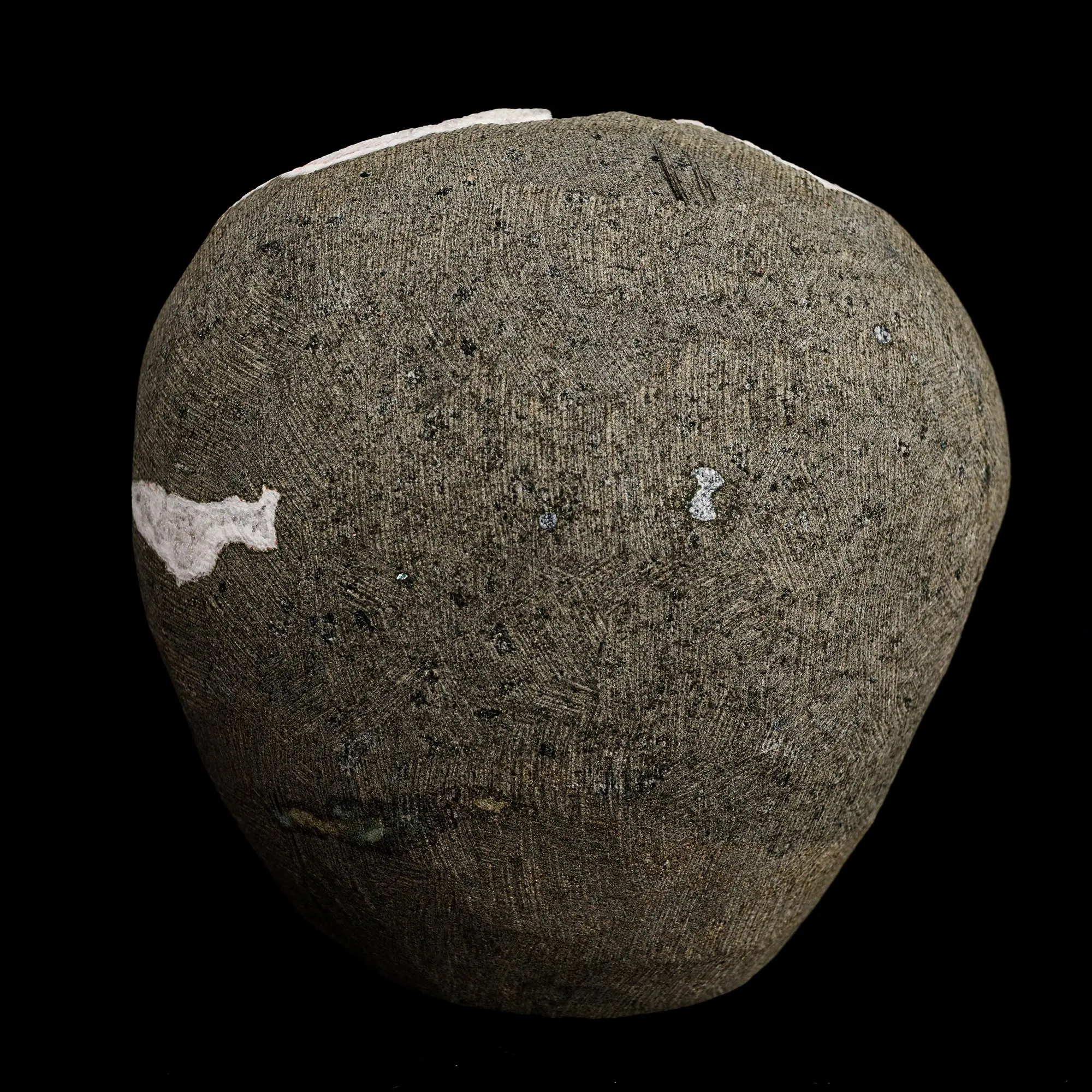 Scolecite Spray Inside MM Quartz Geode Natural Mineral Specimen - image 5