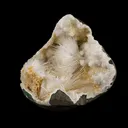 Scolecite Spray Inside MM Quartz Geode Natural Mineral Specimen - image 2
