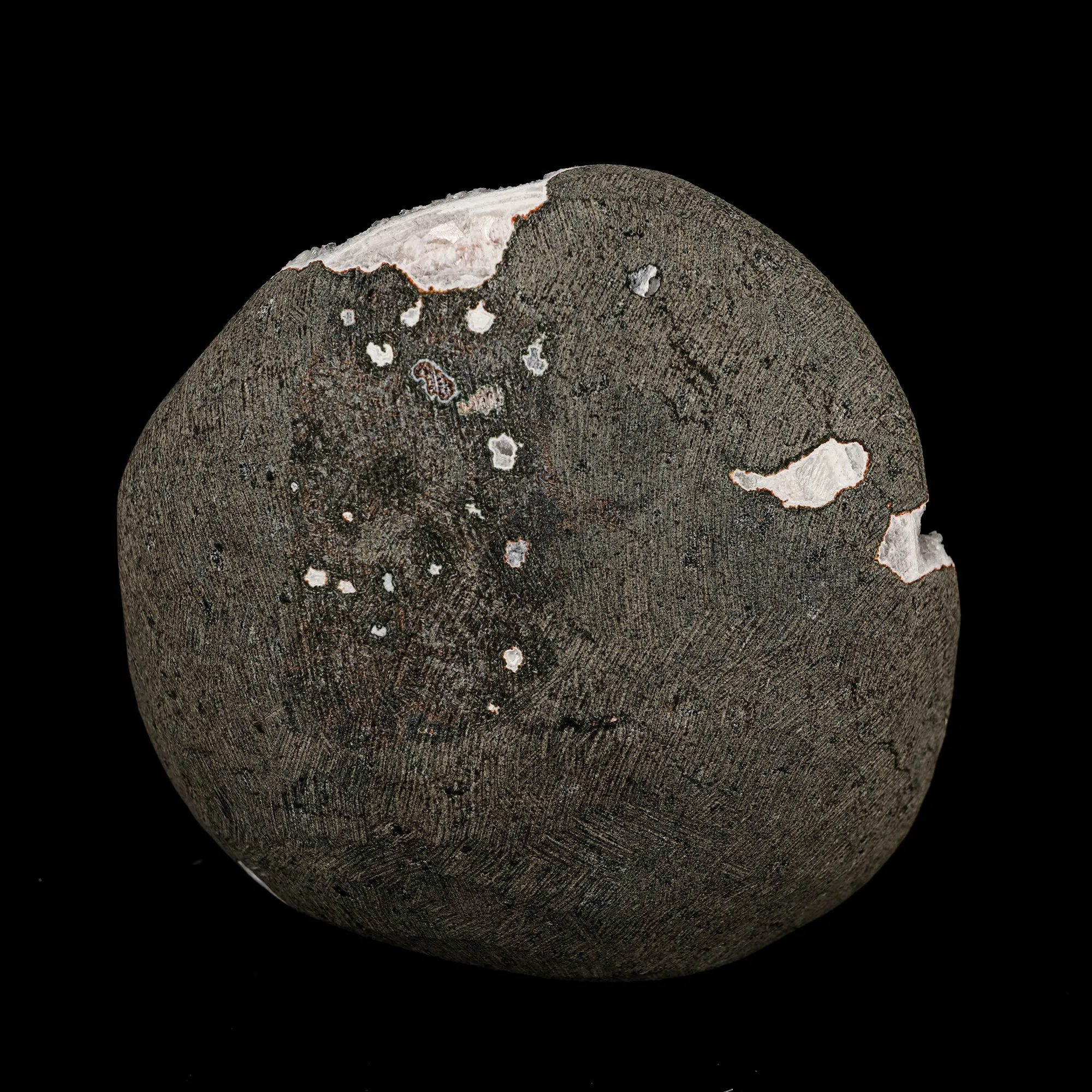 Scolecite Spray Inside MM Quartz Geode Natural Mineral Specimen - image 6