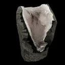 Scolecite Spray Inside MM Quartz Geode Natural Mineral Specimen - image 3