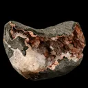 Scolecite Spray inside Stilbite Geode Natural Mineral Specimen - image 3