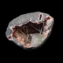 Scolecite Spray with Apophyllite Inside Heulandite Geode Natural Mineral Specimen - image 1