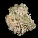 Scolecite Spray With Green Apophyllite Natural Mineral Specimen - image 1