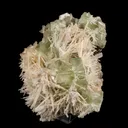 Scolecite Spray With Green Apophyllite Natural Mineral Specimen - image 2