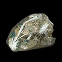 Scolecite Sprays Heulandite Geode Natural Mineral Specimen - image 2