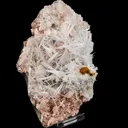Scolecite Sprays in Heulandite Geode Natural Mineral Specimen - image 3