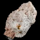Scolecite Sprays in Heulandite Geode Natural Mineral Specimen - image 2