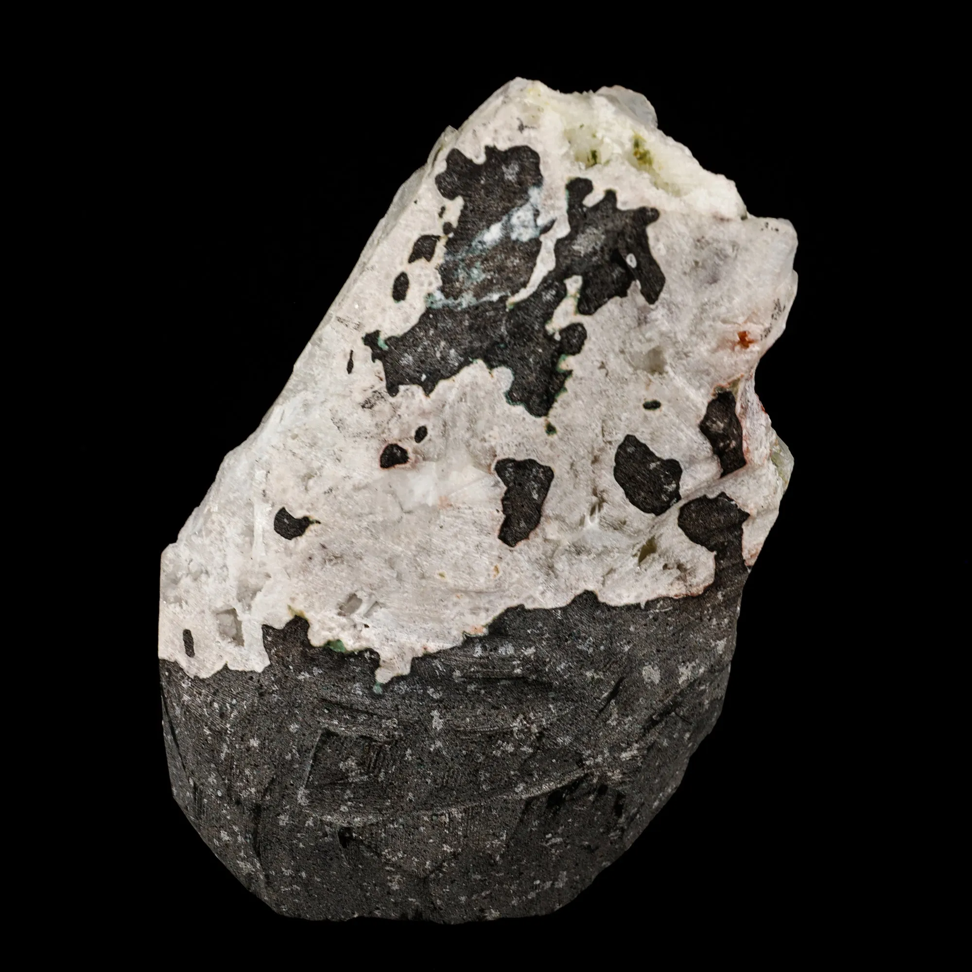 Scolecite Sprays Inside Apophyllite Geode Self Standing Natural Mineral Specimen - image 5