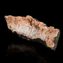 Scolecite Sprays Inside Heulandite Geode Natural Mineral Specimen - image 2