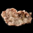 Scolecite Sprays Inside Heulandite Geode Natural Mineral Specimen - image 2