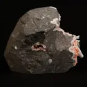 Scolecite Sprays Inside Heulandite Geode Natural Mineral Specimen - image 4