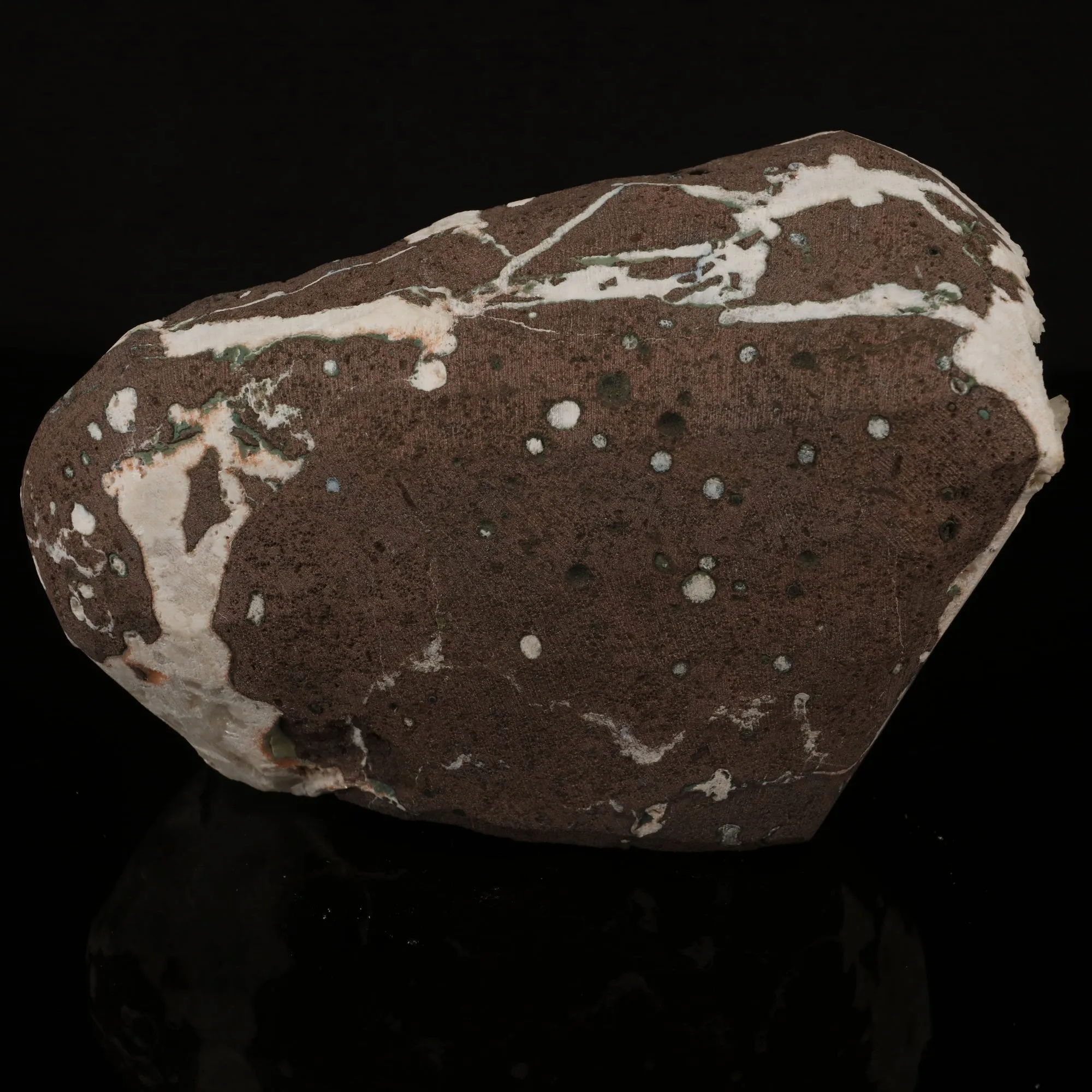 Scolecite Sprays Inside Heulandite Geode Natural Mineral Specimen - image 5