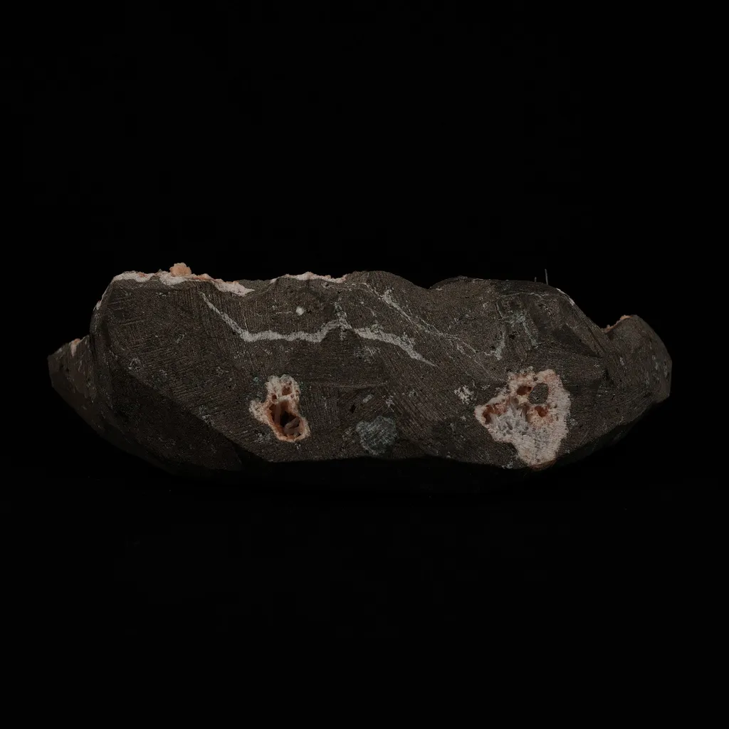 Scolecite Sprays Inside Heulandite Geode Natural Mineral Specimen - image 4