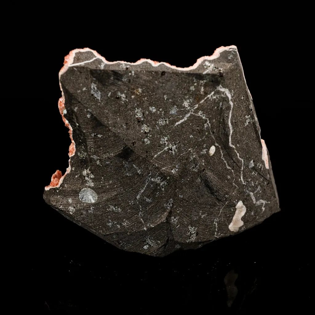 Scolecite Sprays Inside Heulandite Geode Natural Mineral Specimen - image 5