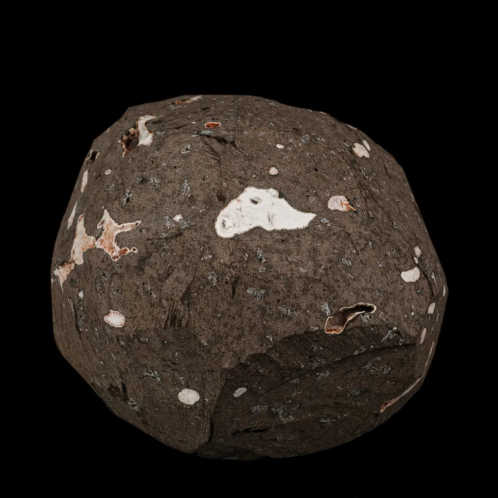 Scolecite Sprays Inside Heulandite Geode Natural Mineral Specimen - image 5