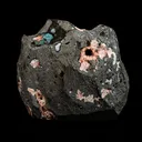 Scolecite Sprays Inside Heulandite Geode Natural Mineral Specimen - image 5