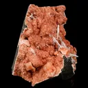 Scolecite Sprays Inside Heulandite Geode Natural Mineral Specimen - image 3