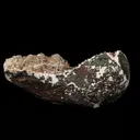 Scolecite Sprays Inside Heulandite Geode Natural Mineral Specimen - image 5