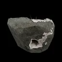 Scolecite Sprays Inside MM Quartz Geode Natural Mineral Specimen - image 4