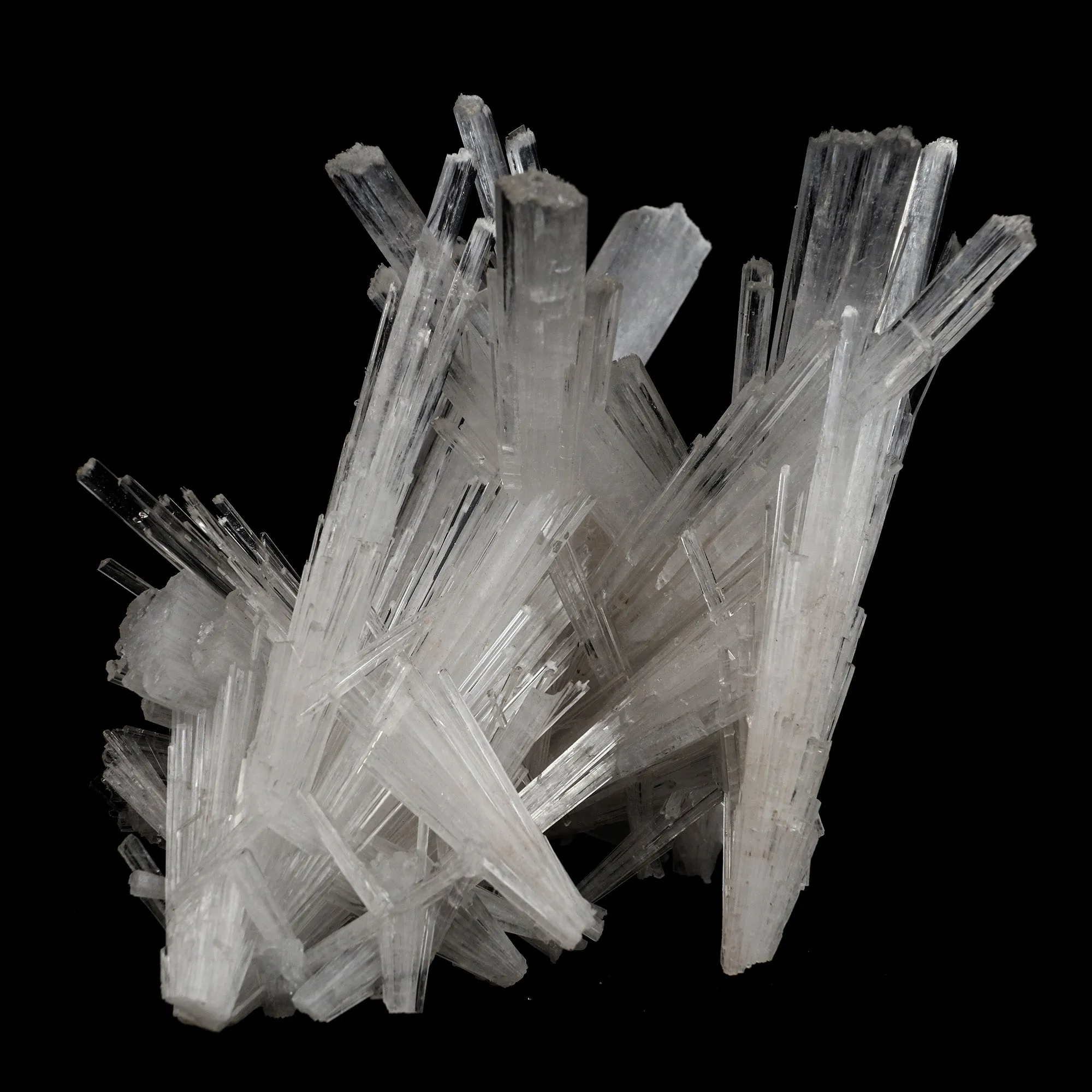 Scolecite Sprays Intergrown Natural Mineral Specimen - image 2