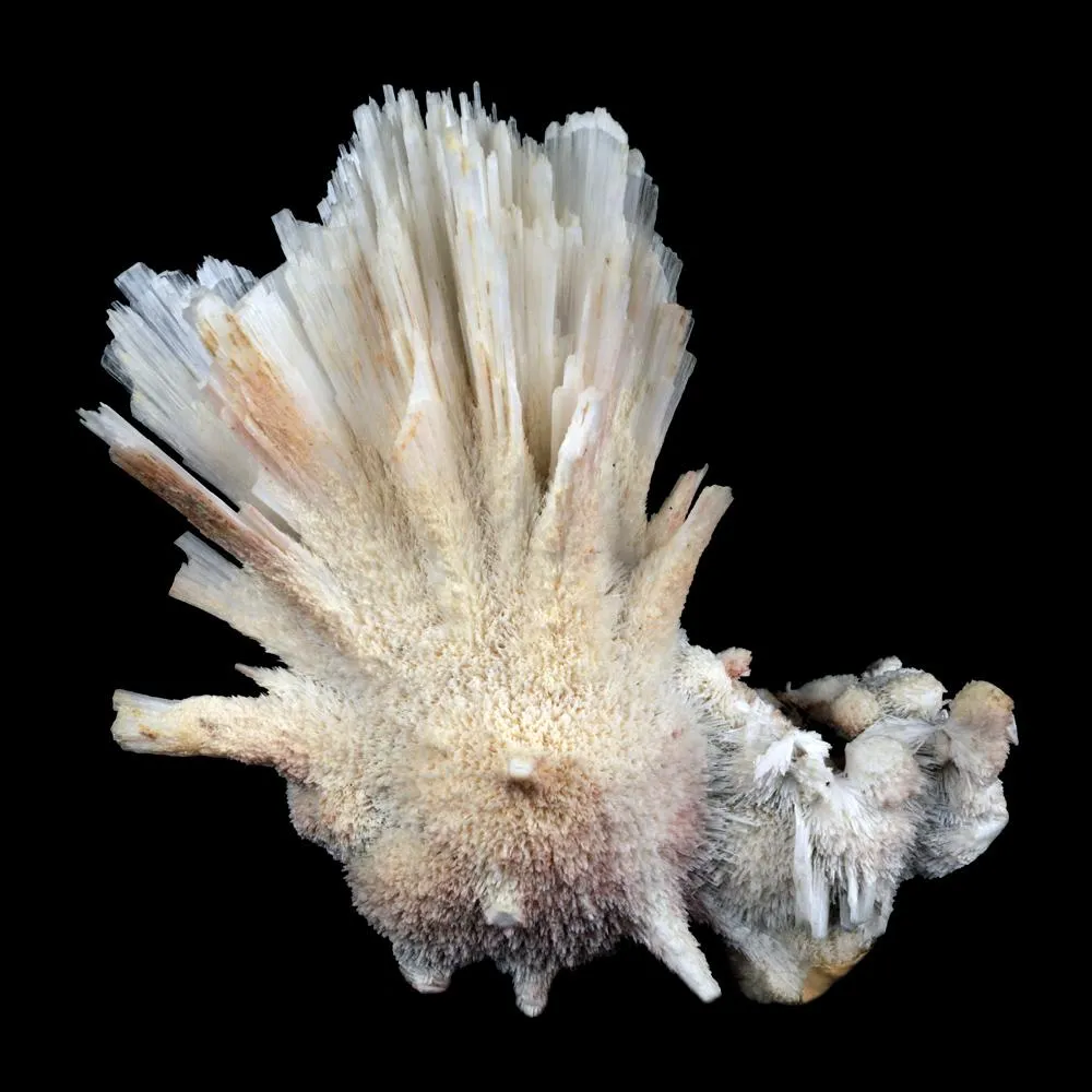 Scolecite Sprays Unusual Formation Natural Mineral Specimen - image 1
