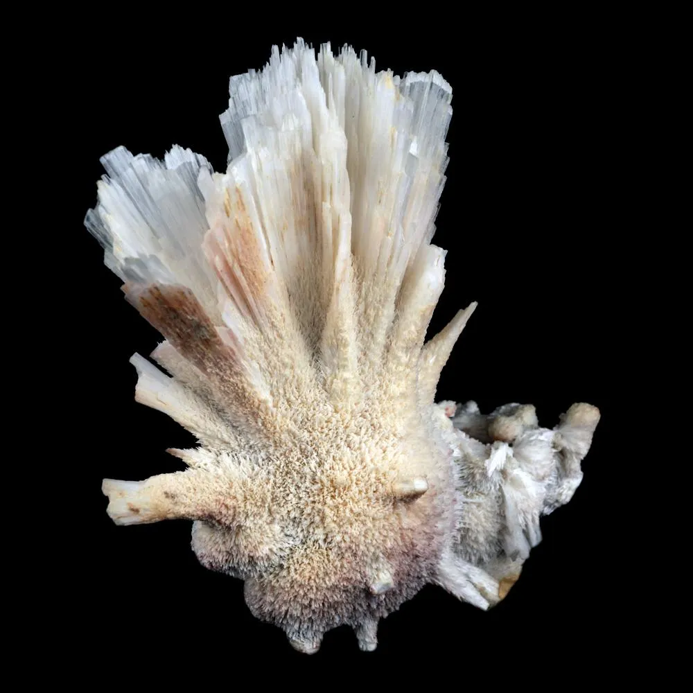 Scolecite Sprays Unusual Formation Natural Mineral Specimen - image 2