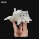 Scolecite Sprays with green Apophyllite cube Natural Mineral Specimen - image 6