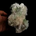 Scolecite Sprays with Green Apophyllite Natural Mineral Specimen - image 5