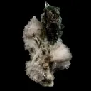 Scolecite Sprays with Green Apophyllite Natural Mineral Specimen - image 4