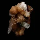 Scolecite Sprays with Green Apophyllite Sitlbite Natural Mineral Specimen - image 2