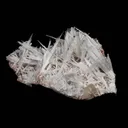 Scolecite Sprays with Stilbite on Heulandite Natural Mineral Specimen - image 3