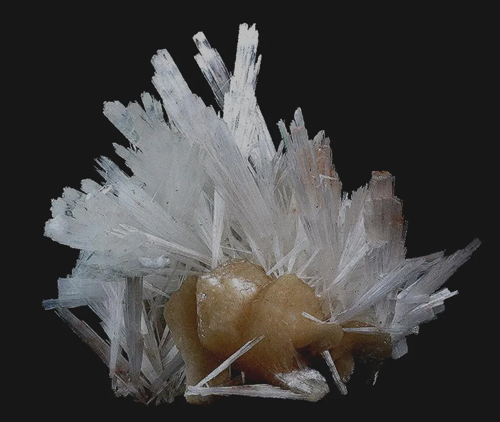 Scolécite / Stilbite, Inde, Maharashtra, Nashik Division image