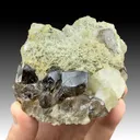 Scolecite with Orthoclase, Quartz - image 1
