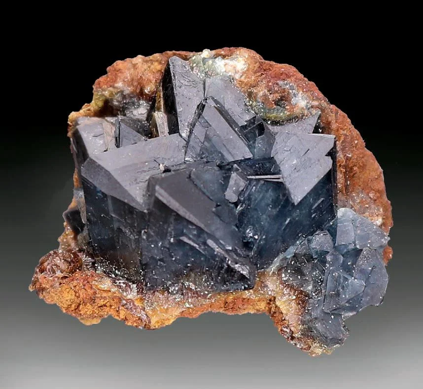 Scorodite from Ojuela Mine, Mapimí, Durango, Mexico image