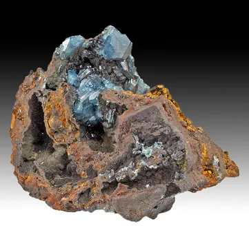 Scorodite from Ojuela Mine, Mapimí, Durango, Mexico