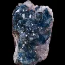 Scorodite on Calcite (1968 pocket) - image 6