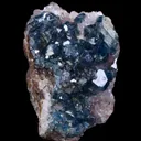 Scorodite on Calcite (1968 pocket) - image 5